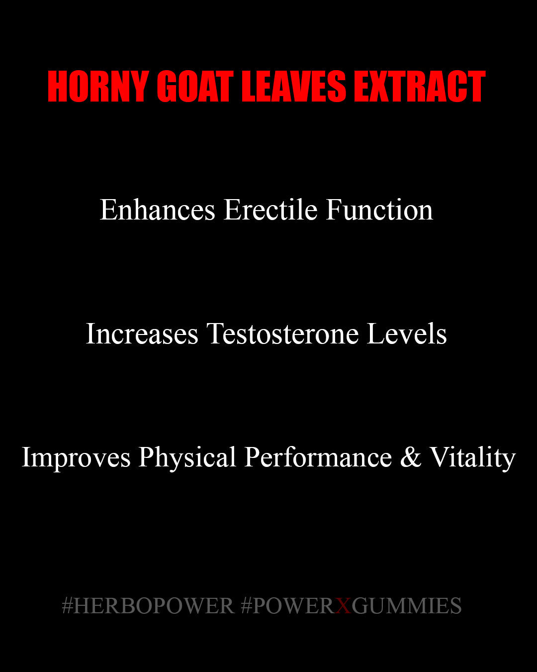 Herbal Booster PowerX Gummies