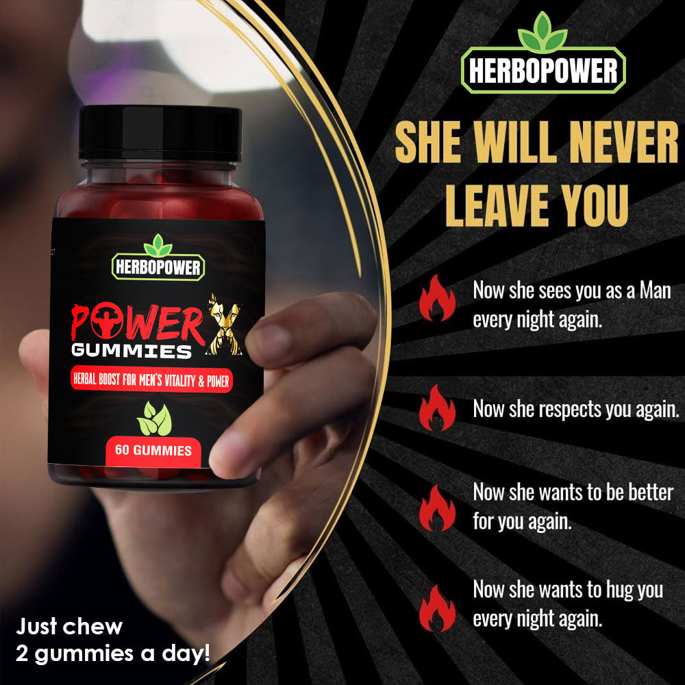 Herbal Booster PowerX Gummies
