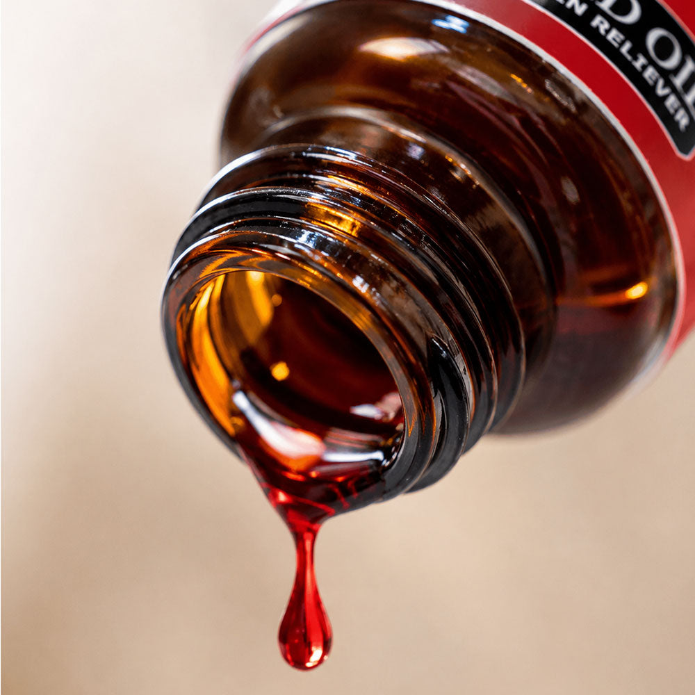 HERBOPOWER Red Oil – Herbal Pain Relief Oil (60ml) - Buy 1 get 1 Free Offer